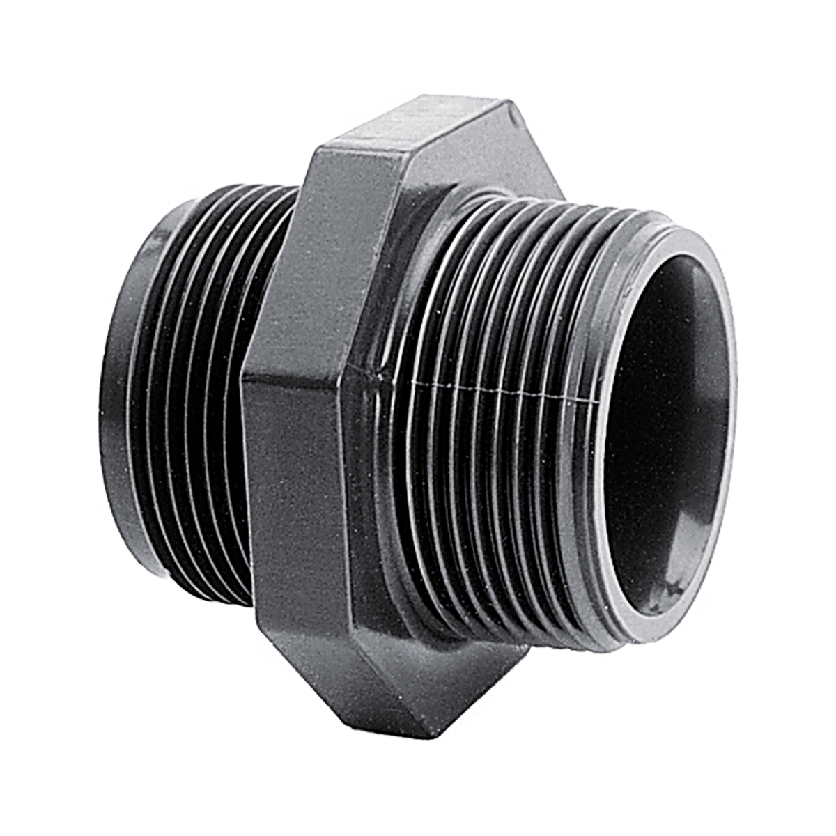 Brownrig Supplies Nipple Male Threaded PVC